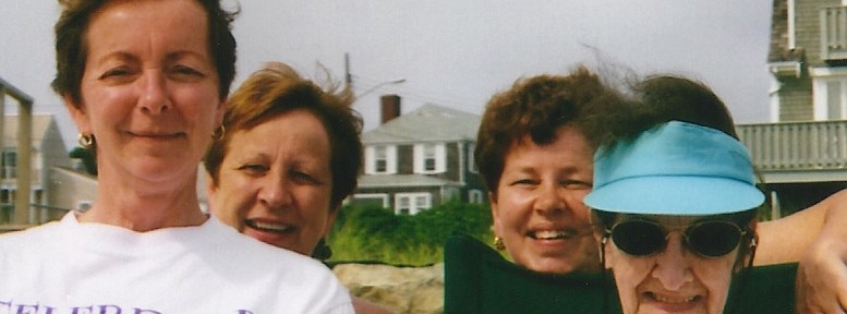 Gram and the Sisters with a note